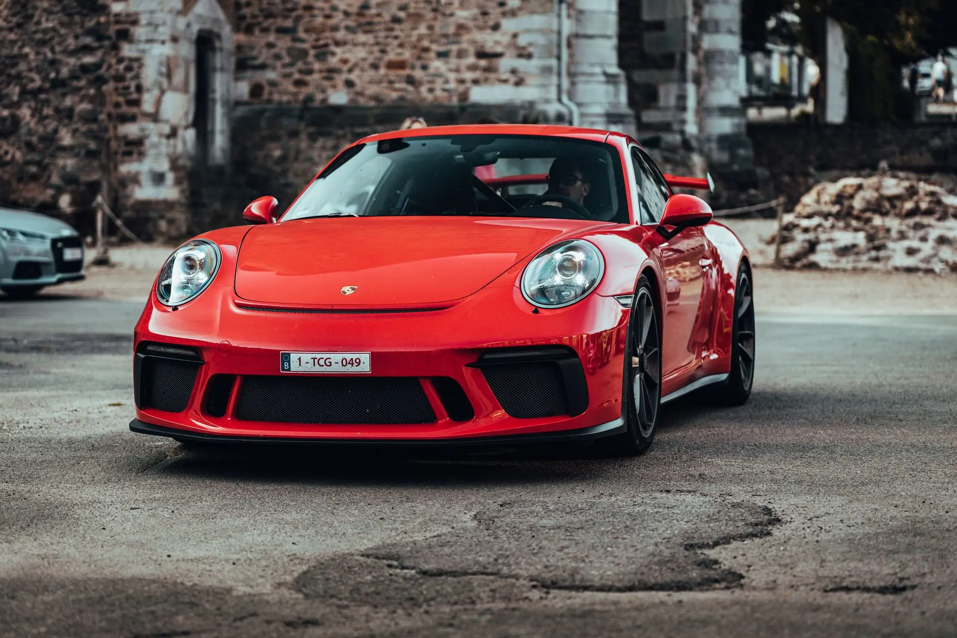 Red Porsche 911 GT3