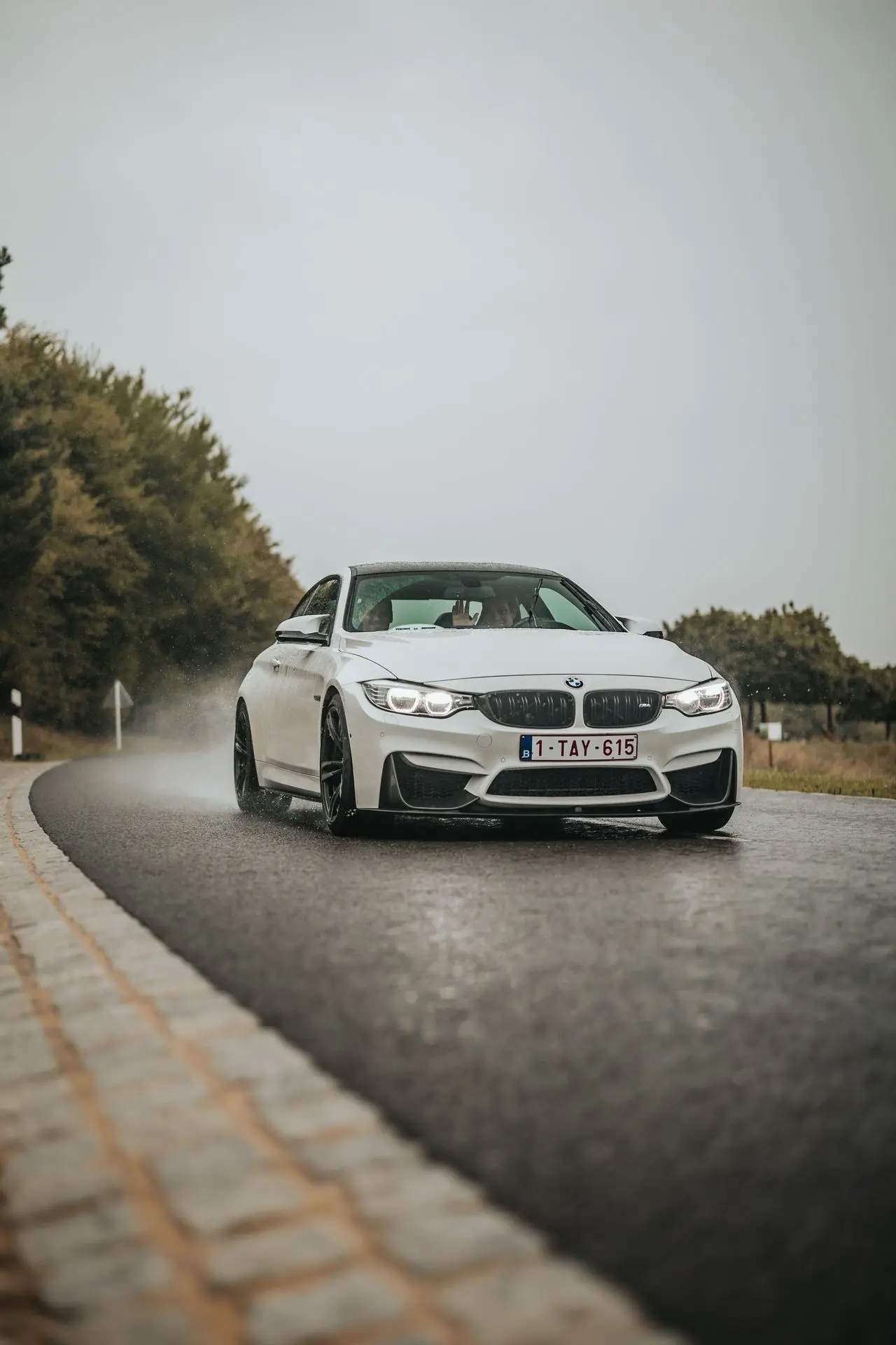White BMW M4 Coupé