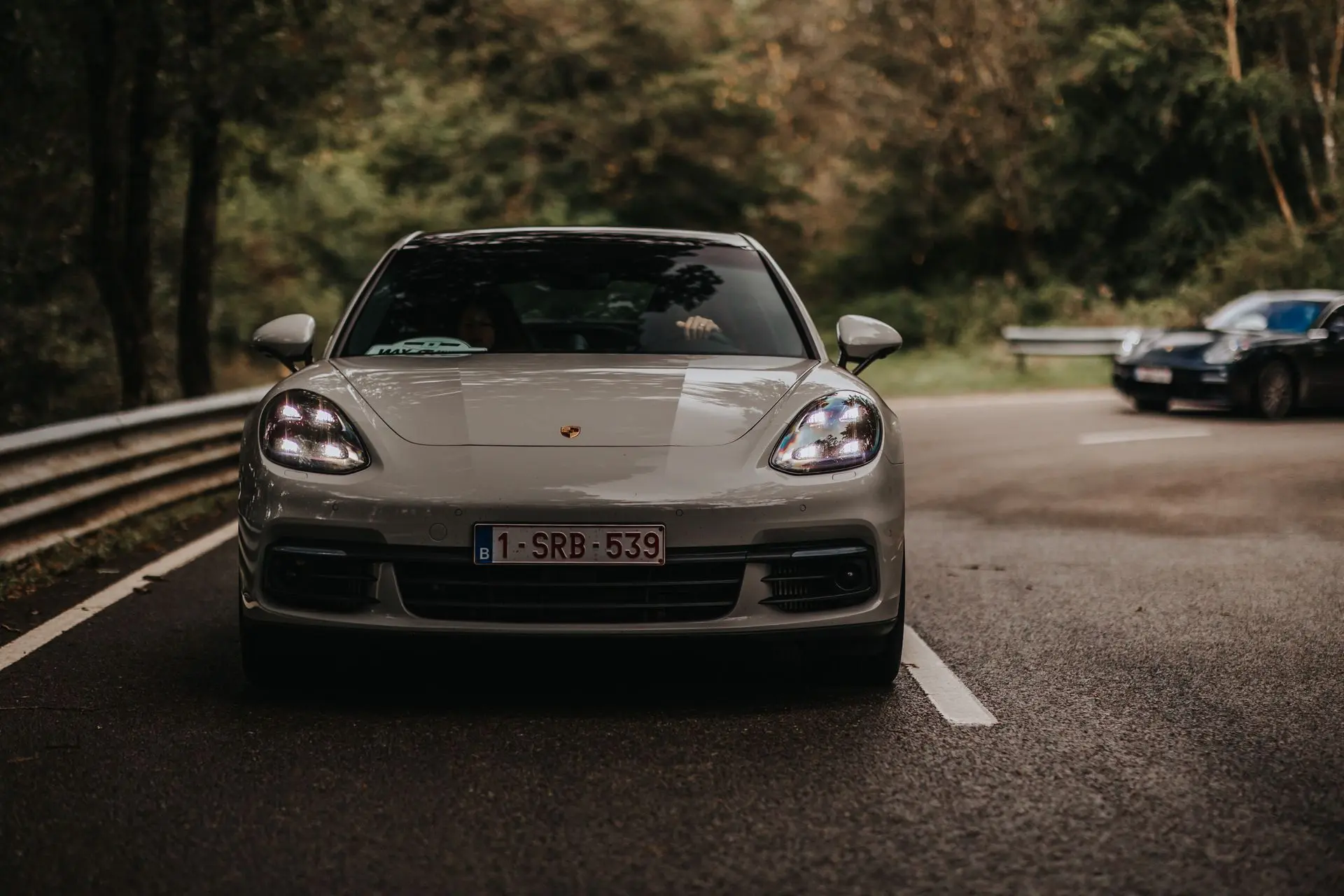 Gray Porsche Panamera
