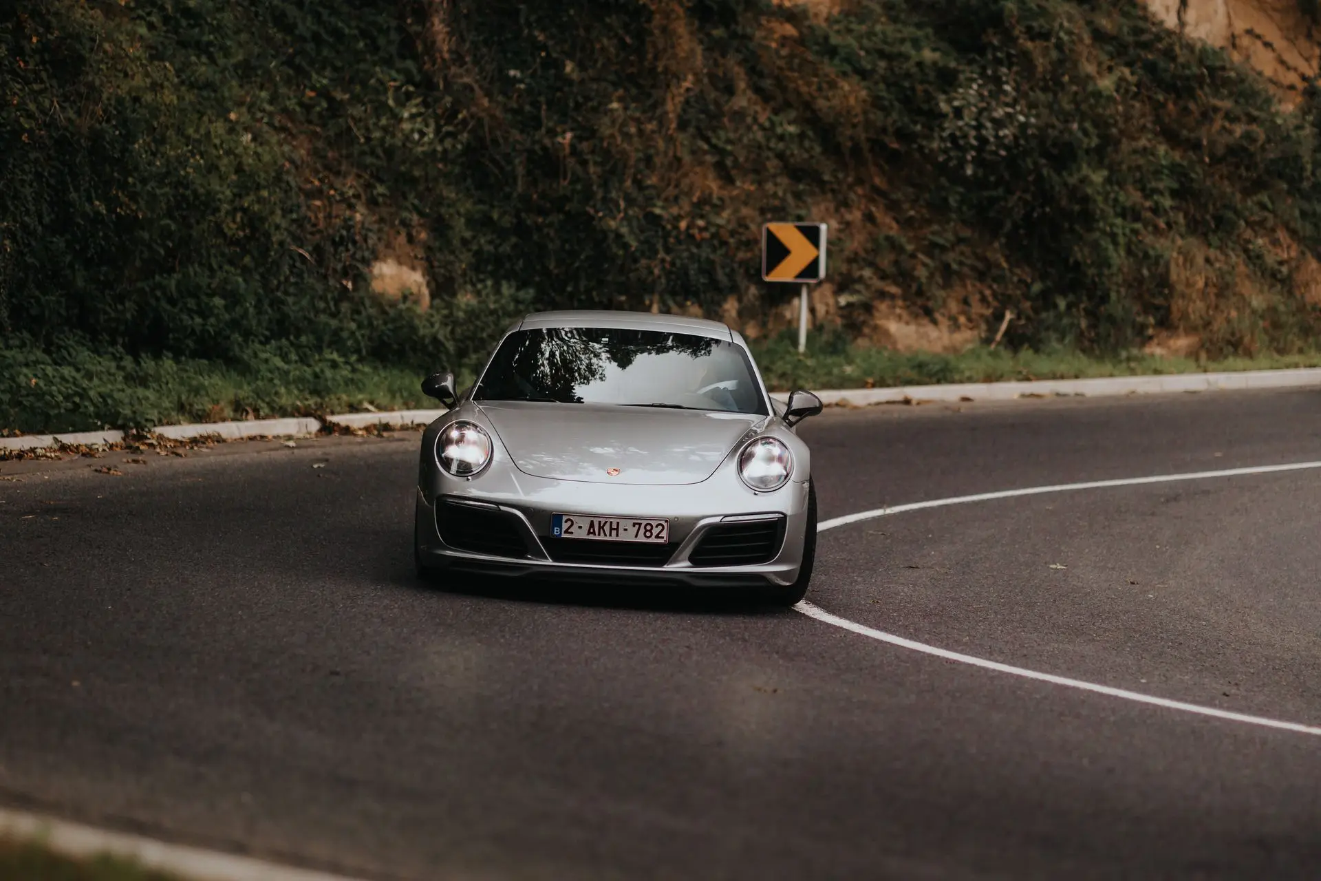 Gray Porsche 911