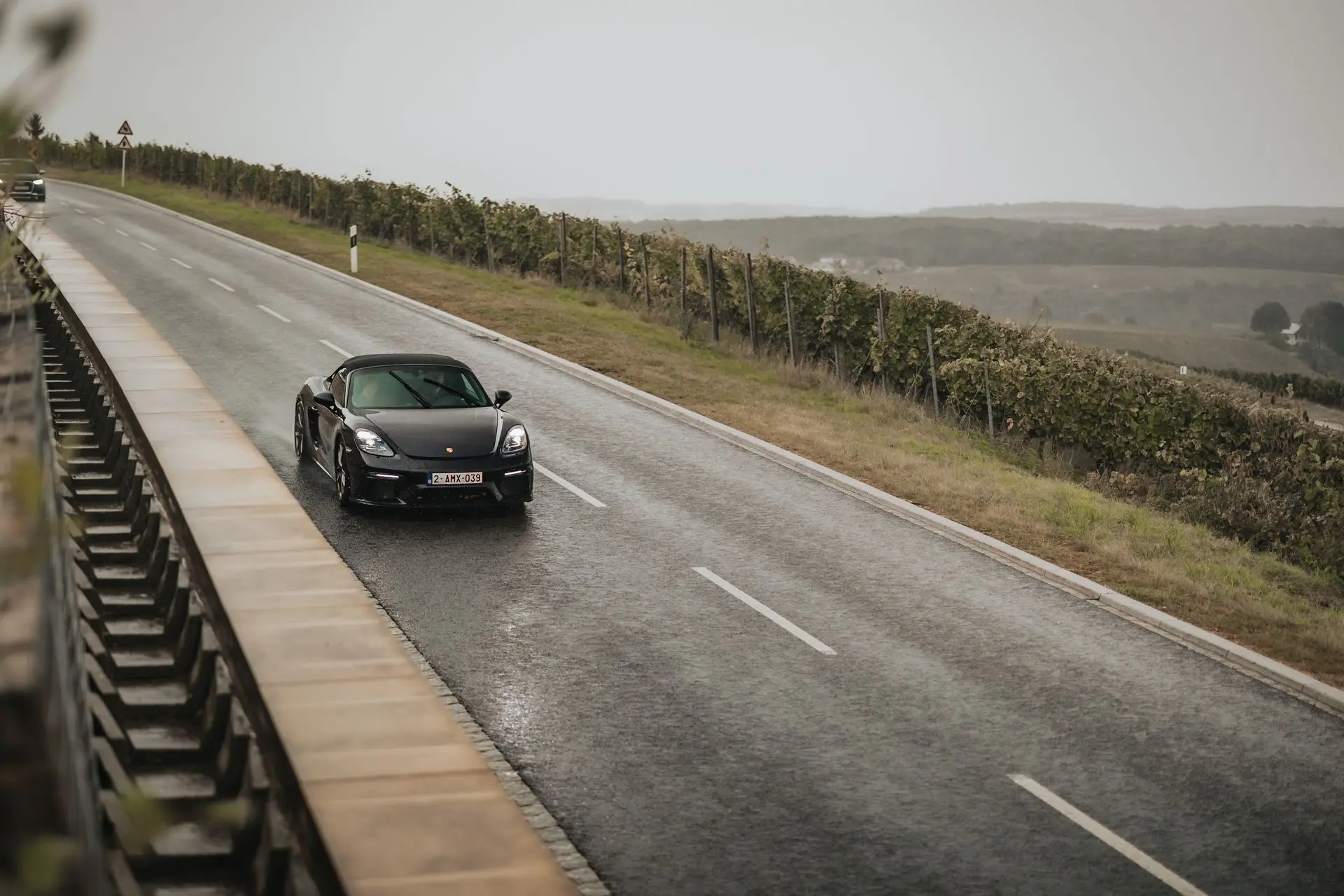 Black Porsche Boxster