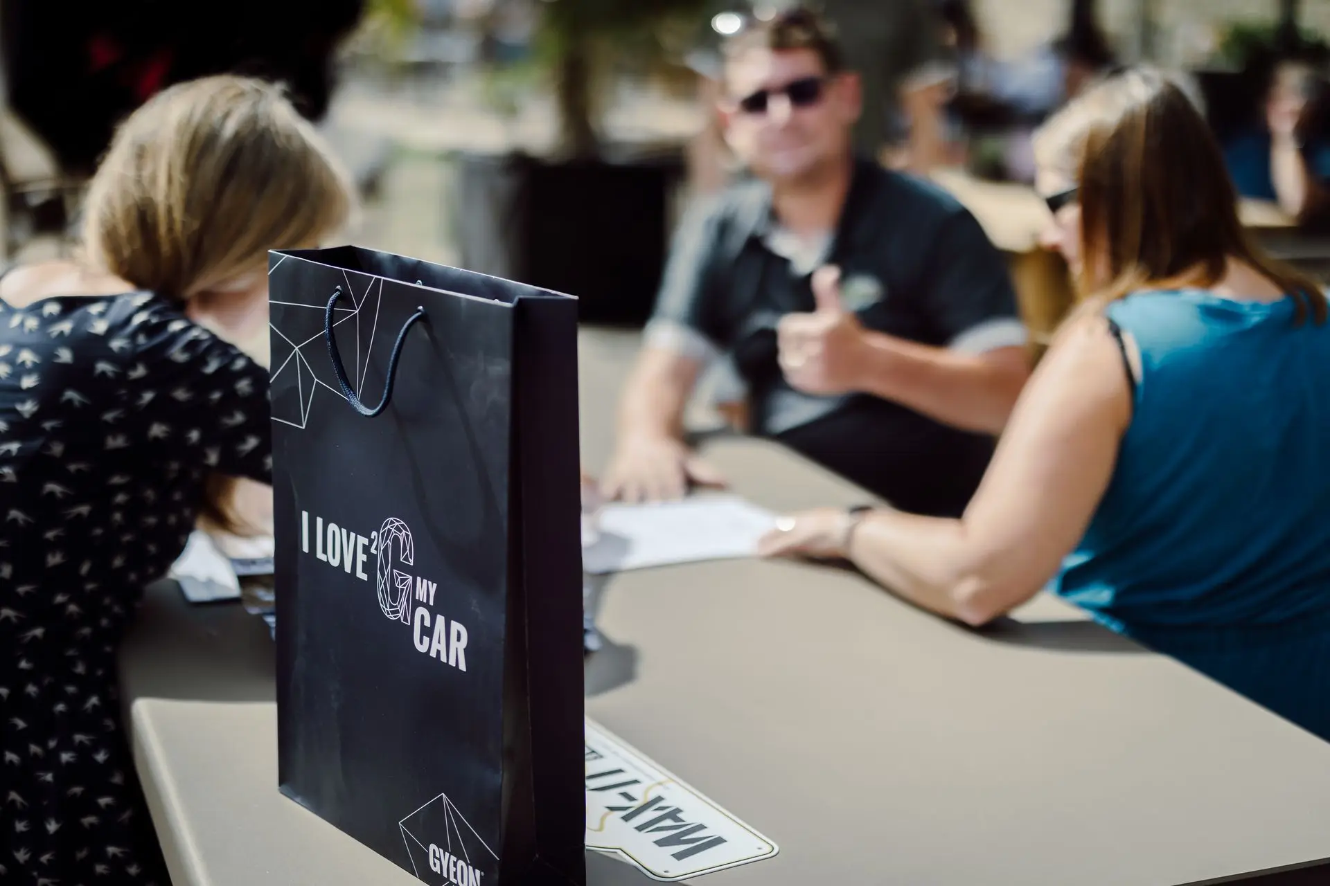 I love 2 g my car gyeon bag