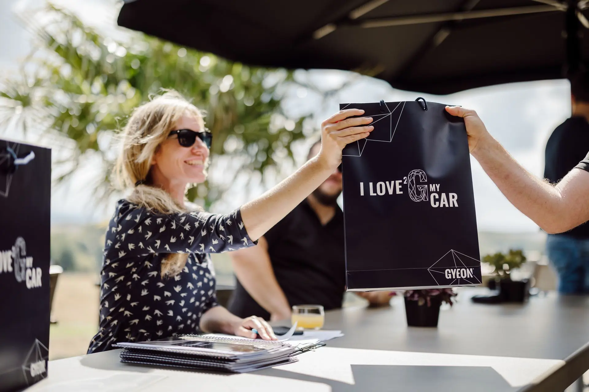 I love 2 g my car gyeon bag