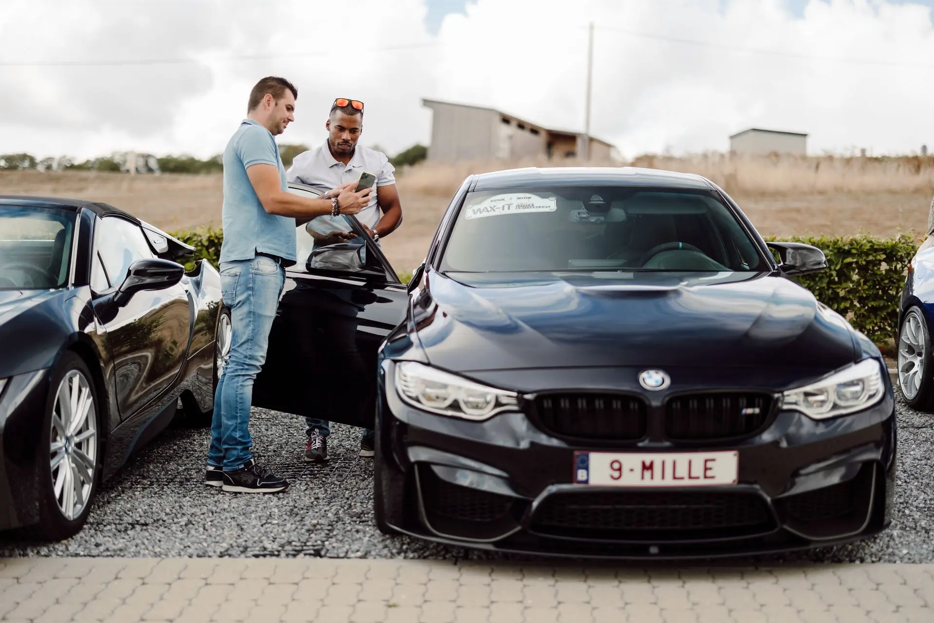 9-MILLE bmw m3 black
